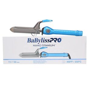 BaByliss Pro Nano Titanium Spring Curling Iron 1 ¼